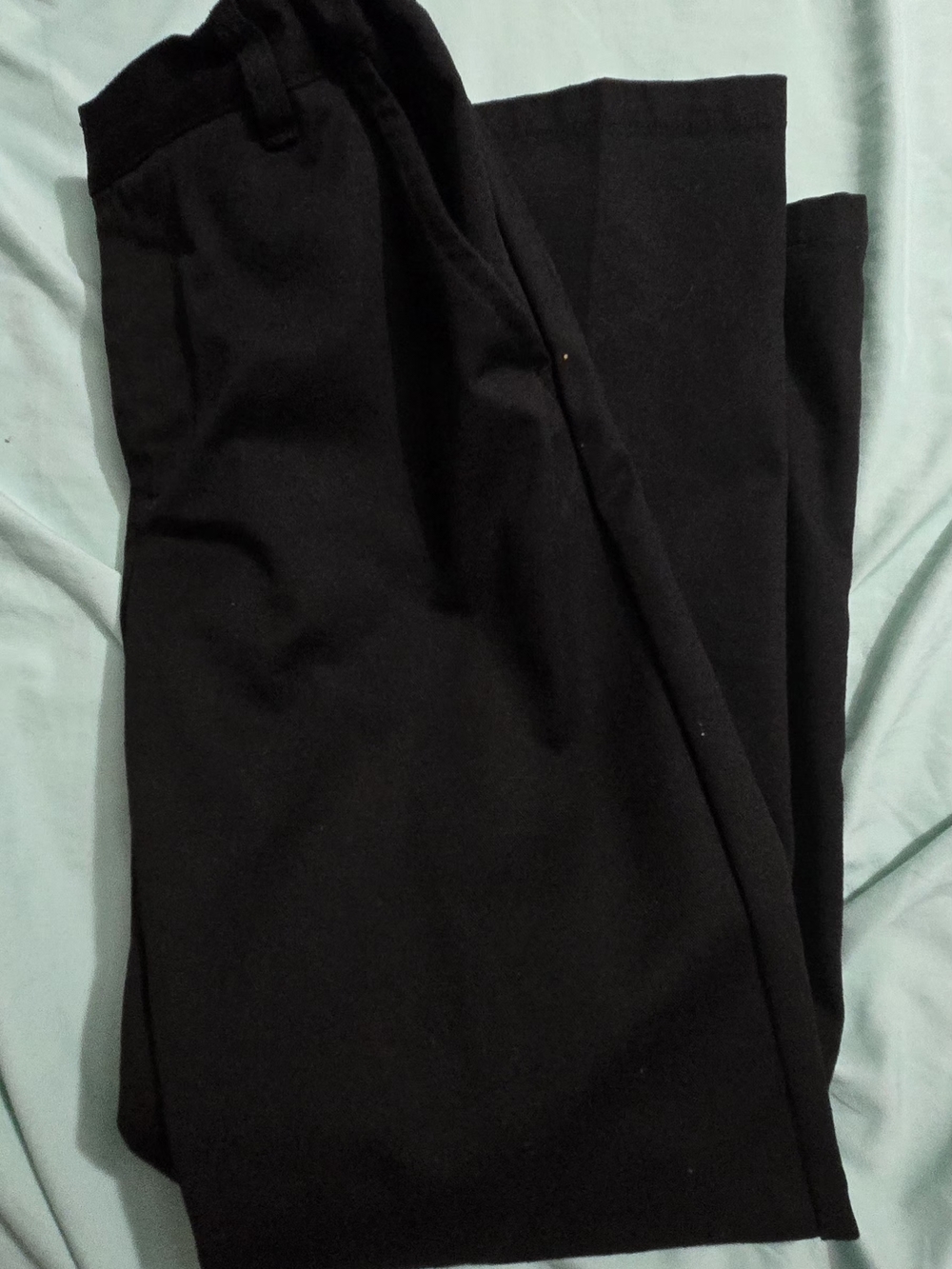 French Toast Boy's Black Dress Pants - Straight Leg